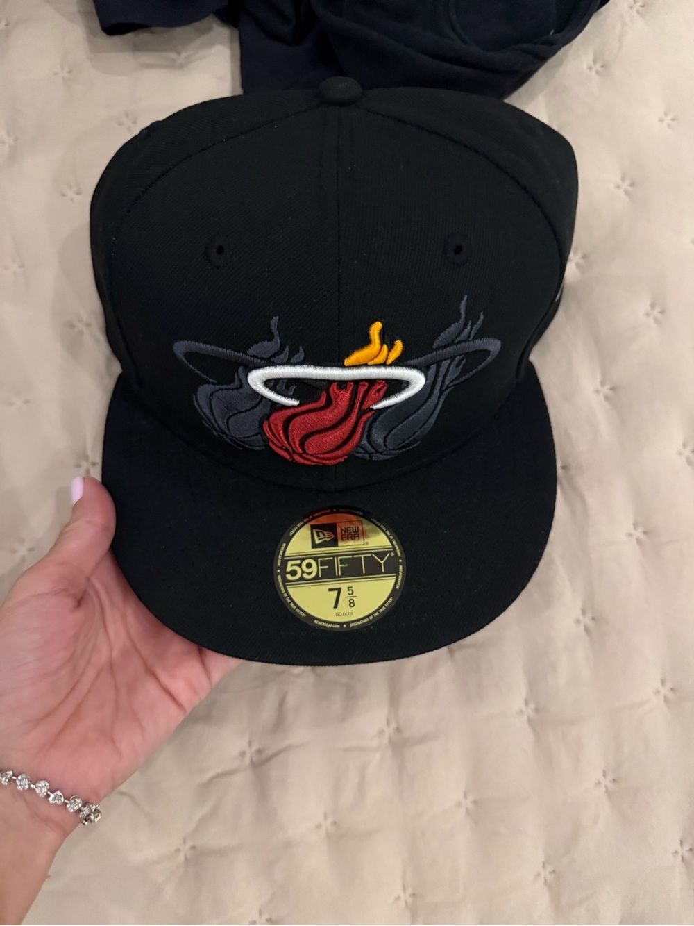 Black Miami Heat hat